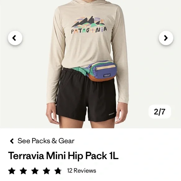 Patagonia mini belt bag - Picture 3 of 10